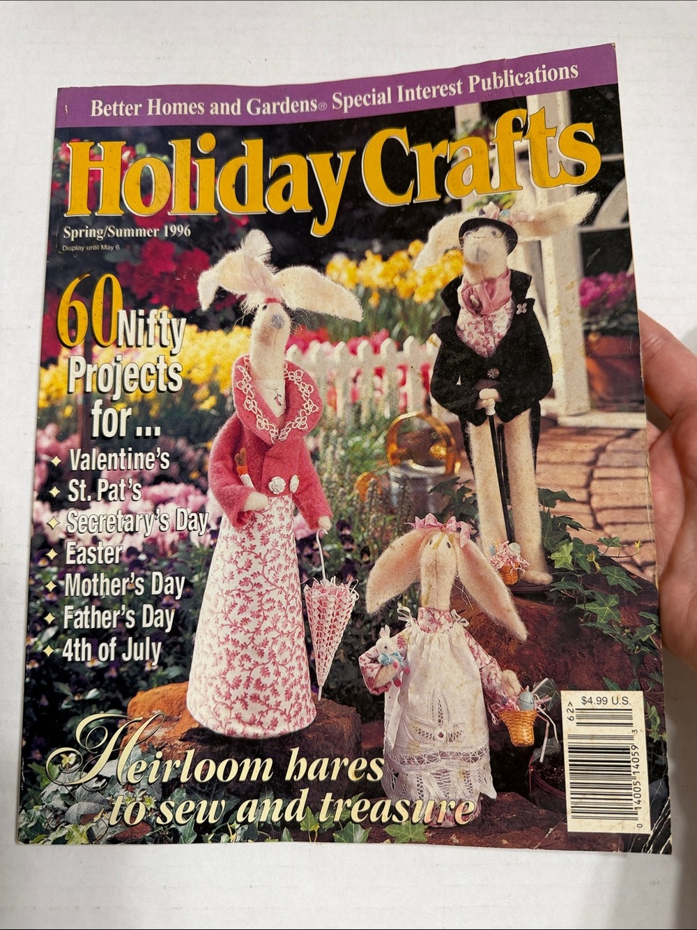 Better Homes and Gardens Holiday Crafts Magazine - Spring/Summer 1996